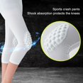 thumbnail image 3 of Youth Compression Pants, boys 3/4 Compression Leggings with Knee & Tailbone Pads Basketball Tights, Boys Sports Leggings for Football Soccer Baseball, 3 of 7