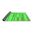 thumbnail image 2 of Ahgly Company Indoor Rectangle Abstract Green Modern Area Rugs, 2' x 4', 2 of 4