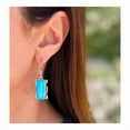 thumbnail image 2 of Turquoise Jewelry Earrings for Women Sterling Silver 925 | Turquoise Network | E1446-C75, 2 of 3