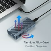 ACASIS External NVMe M.2 SSD Enclosure 40Gbps with Cooling Fan Supports 8TB