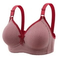 thumbnail image 2 of YHAJDS Women's Seamless Comfortable Daily Bra， Womens Bras Everyday Bra Wireless Lightly Padded Supportive Side Shaping Comfortable Breathable, 2 of 5