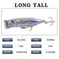 thumbnail image 2 of Cebo de escalada de olas Luya de 7 cm/9,4 g, cebo falso de simulación flotante, cebo duro, cebo artificial, pesca en el mar, productos de equipo de pesca de agua dulce, 2 of 5
