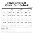 thumbnail image 6 of Cinvik Bodysuit Briefs Belly Shaper Snatched Bodysuits Round Neck Spaghetti Strap 1PCS Polyamide 3XL 4XL, 6 of 6