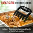 thumbnail image 7 of Kaluns Meat Claws Meat Shredder Tool – Chicken Shredder BBQ Accessories for Pulled Pork, Beef & Grilling – Durable, Heat Resistant, BPA-Free – Black, 7 of 7