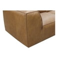 thumbnail image 6 of Moe's Home Collection Form Signature Modular Sectional Sonoran Tan Leather, 6 of 7