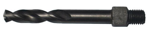 Overall Length: 2-1/8 Shank Size: 1/4-28 Number Of Flutes: 2; Cutting Direction: Right Hand Tsd21L #21 Cobalt Black Oxide Long Threaded Shank Drill Bit 6 Pcs 