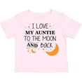 thumbnail image 3 of Inktastic I Love My Auntie to the Moon and Back Boys or Girls Toddler T-Shirt, 3 of 5