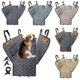 thumbnail image 2 of Funda de asiento de coche impermeable para perros, alfombrilla de viaje para cachorros, hamaca para perros pequeños, medianos y grandes, almohadilla de seguridad para asiento trasero de coche, 2 of 4
