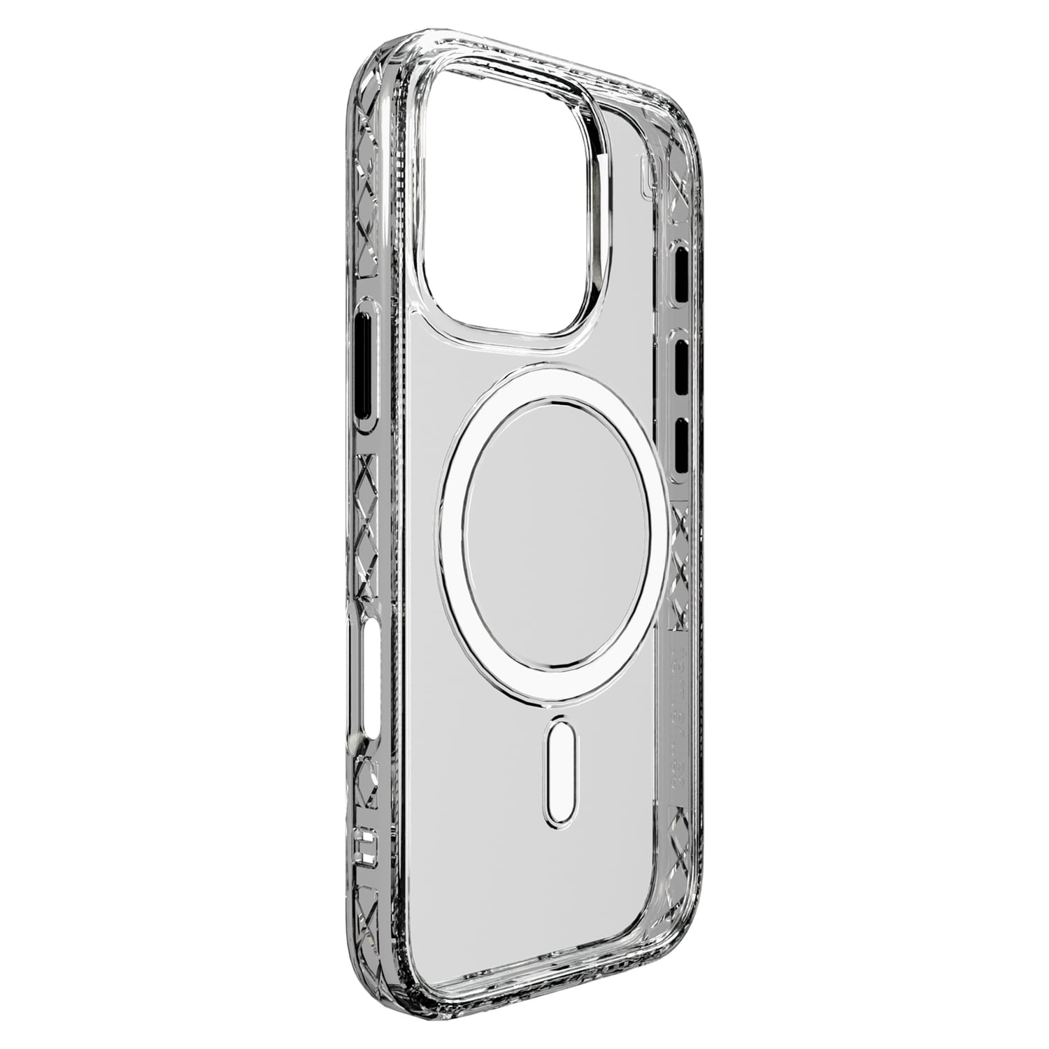 cellhelmet Magnitude Series MagSafe-Compatible Case, iPhone 16 Pro, Crystal Clear