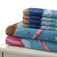 thumbnail image 5 of 3D Ice Cream Printed Comforter Cover Set Children Adult Unique Design Bedding Set Bedroom Decor,Full (80"x90"), 5 of 5