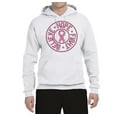 thumbnail image 2 of Believe Hope Awareness Unisex Graphic Hoodie Sweatshirt, White, X-Large, 2 of 3