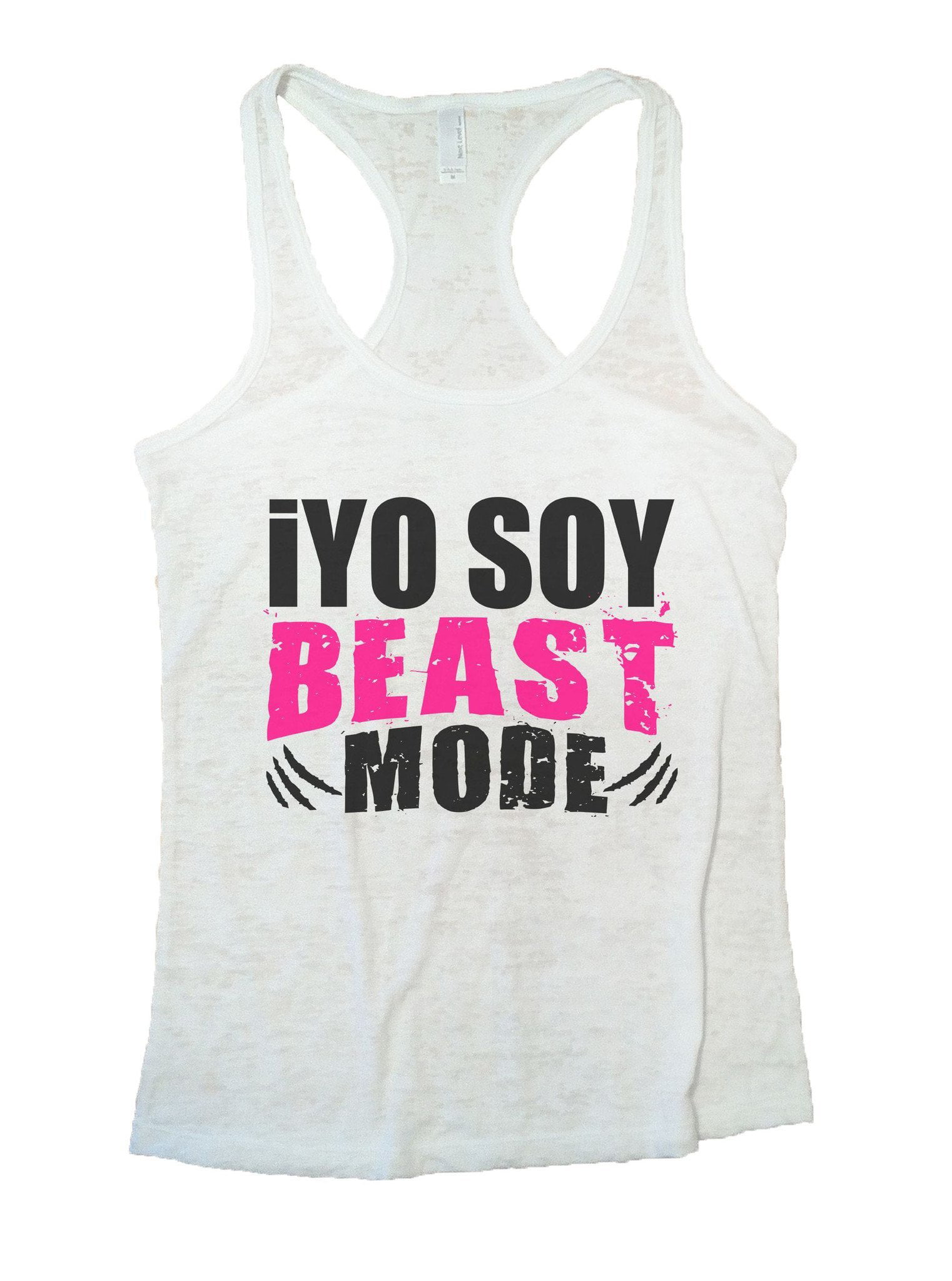 Women's racerback tank top I love you SOY much
