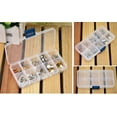 thumbnail image 3 of Teissuly Storage Case Box Holder Container Pills Jewelry Nail Art Tips 10 Grids, 3 of 9