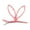 Coral, variant on Motique Accessories Holiday Bunny Ears Clip Hair Bow Hair Clip - Teal
