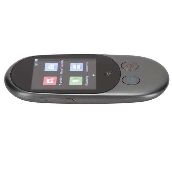 Intelligent Language Translator, 2.4in HD Touch Screen Two Way Language Translator Device Portable Intelligent Voice Translator