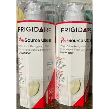 

2-Pack OEM Genuine Frigidaire EPTWFU01 Pure Source Ultra II Ref Water Filter