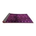 thumbnail image 2 of Ahgly Company Indoor Square Persian Purple Traditional Area Rugs, 4' Square, 2 of 4