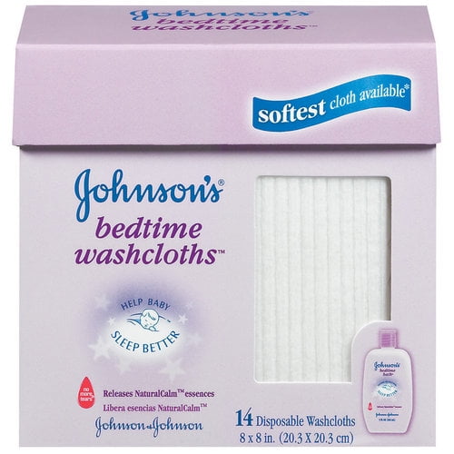 johnson's washcloths