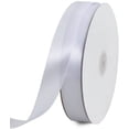 thumbnail image 1 of LAICAIW 1 Inch x 100yds White Satin Ribbon, Thin Solid Color Satin Ribbon for Gift Wrapping, Crafts, Hair Bows Making, Wedding Party Decoration, Sewing, Invitation Cards, Floral Bouquets, Christmas, 1 of 6