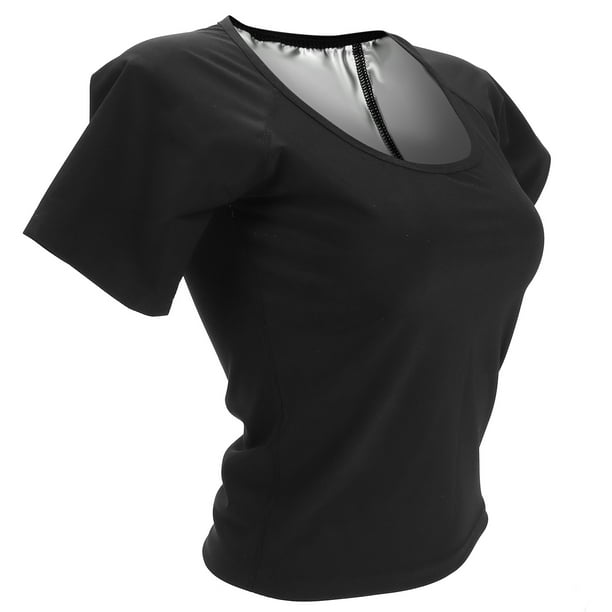 Camisa de fitness para el sudor, entrenamiento para mujer, camisa para perder peso, camisa para perder peso, funcionalidad de alta precisión
