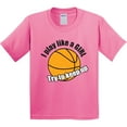 thumbnail image 3 of Inktastic I Play Like a Girl... Try to Keep Up Youth T-Shirt, 3 of 5