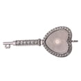 thumbnail image 1 of Qarigey Paquete de 50 Bisel Colgante Diamante de imitación Dulce regalo Superficie lisa Aniversario Collar Base Atractiva bandeja de vidrio Ropa, zapatos y accesorios Miscelánea Negro luz Qarigey AP010506-05B, 1 of 6