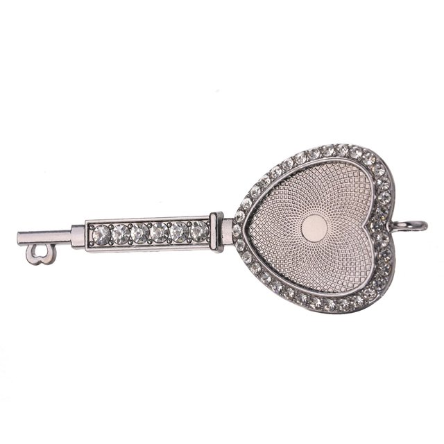 Qarigey Paquete de 50 Bisel Colgante Diamante de imitación Dulce regalo Superficie lisa Aniversario Collar Base Atractiva bandeja de vidrio Ropa, zapatos y accesorios Miscelánea Negro luz Qarigey AP010506-05B