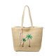 thumbnail image 1 of Bolso Hombro para Mujeres Beach Tote Gran Capacidad Tejido () Blanco, 1 of 9