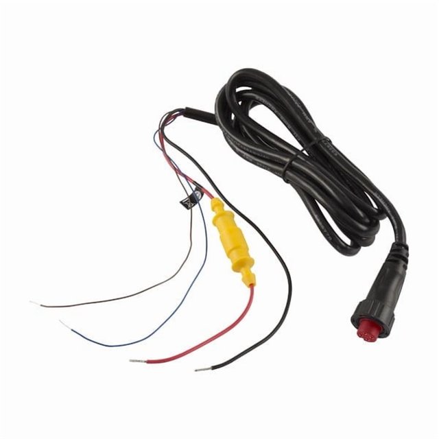Garmin Chart Plotter Power Cable 010-12938-00 For Use With Garmin EchoMap Chart Plotters; 4-Pin Connector; 6 Foot Length; Includes NMEA 0183