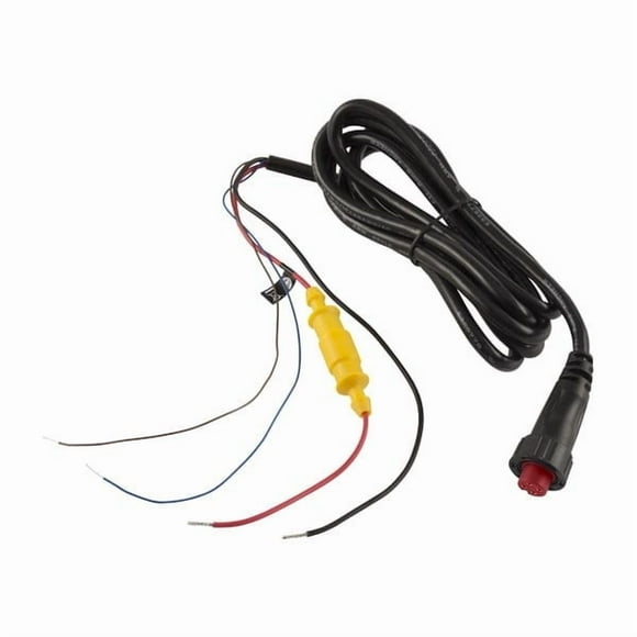 Garmin Chart Plotter Power Cable 010-12938-00 For Use With Garmin EchoMap Chart Plotters; 4-Pin Connector; 6 Foot Length; Includes NMEA 0183