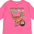 thumbnail image 4 of Inktastic Best Egg Hunter Ever Easter Dinosaur Boys or Girls Long Sleeve Toddler T-Shirt, 4 of 5