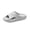 Gray, variant on Willtoo Mens Shower Shoes Open Toe Non Slip Slides Comfy Hollow Drain Slip on Sandals Lightweight Soft Sole Home Slippers