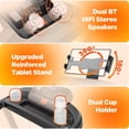 thumbnail image 6 of Folding Treadmill w/ Incline, 3.5HP Treadmill for Home w/ 330lb Capacity, 71 Programs, 6 of 10