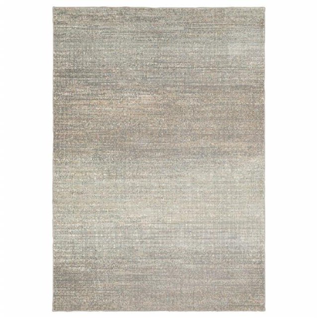 HomeRoots 384274 3 x 6 ft. Gray Green Abstract Confetti Indoor Area Rug