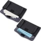 thumbnail image 2 of Caja de pañuelos para visera de coche, clip de cuero para sujetar pañuelos, contenedor de pañuelos de cuero (negro), 2 of 5