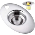 thumbnail image 1 of Egg Separator, Egg White Egg Yolk Filter,stainless Steel, 1 of 5