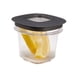 thumbnail image 4 of Recipientes de almacenamiento de alimentos Rubbermaid Premier de 0,5 L, color gris, paquete de 2, 4 of 6