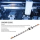 thumbnail image 3 of Carril de guía lineal carril guía de movimiento lineal Acero de rodamiento robusto para máquina herramienta CNC ANGGREK Otros, 3 of 8