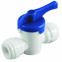 Anderson Metals 3/8 In. x 3/8 In. Plastic Push-In Ball Valve 53906-06