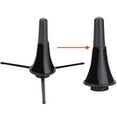 thumbnail image 3 of Foldable Clarinet Oboe Stand Straight Saxophone Tripod Holder for Wind Instrument Black, 3 of 3