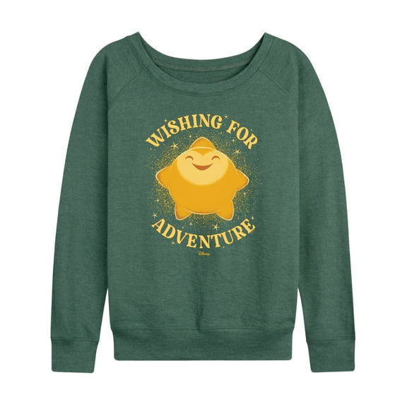 Disney Wish - Wishing For Adventure - Women's Lightweight French Terry Long Sleeve Shirt