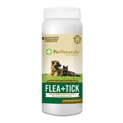 Pet Naturals of Vermont Flea & Tick Repellent Wipes for Cats & Dogs, 60 Wipe Canister