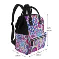 thumbnail image 2 of Daiia Cute Nautical Large Capacity Baby Bag Waterproof Stylish Diaper Bag Mummy Backpack Adjustable Straps Diaper BagBaby Essentials Bag, 2 of 6