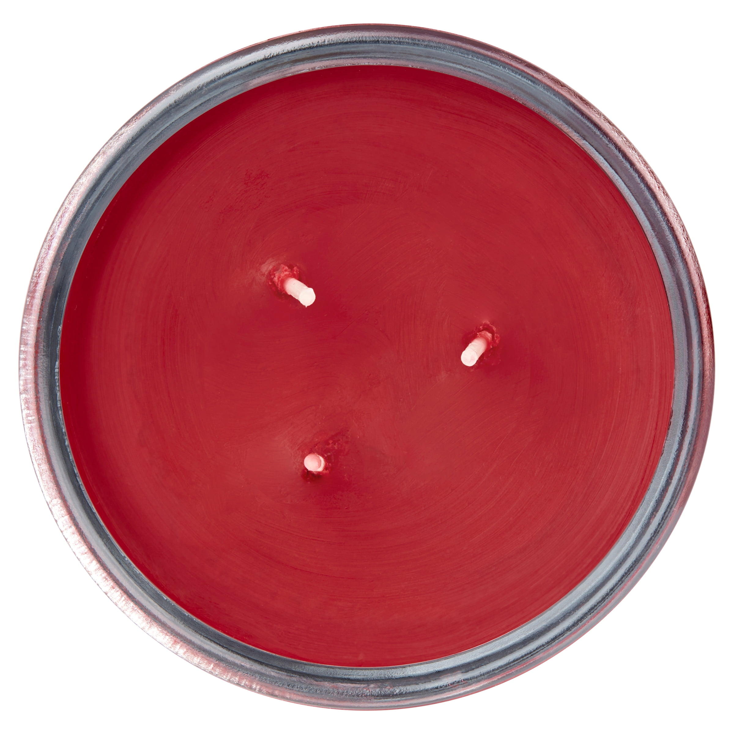 Mainstays 3-Wick Scented Glass Jar Candle, Warm Apple Pie, 11.5oz.