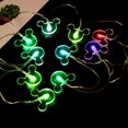 thumbnail image 1 of Mickey Mouse LED Christmas Lights Curtain Garland Home Outdoor Playground Wedding Garden Party Patio Street New Year Decorationno battery Gao Jinjia LED, 1 of 2