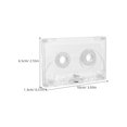 thumbnail image 2 of HAMPPLIES 8Ud Cajas Cassette Transparentes Vacías Para Retro Y Favor De Fiesta, 2 of 8