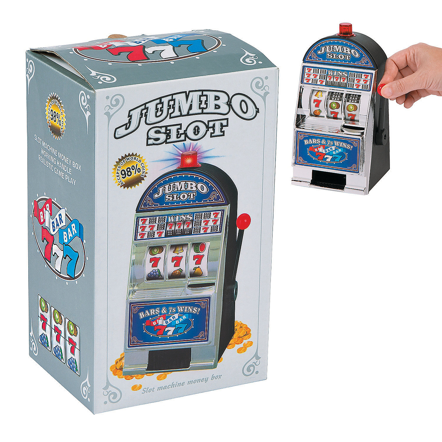 Jumbo Slot Machine Bank - Home Decor - 1 Piece - Walmart.com - Walmart.com