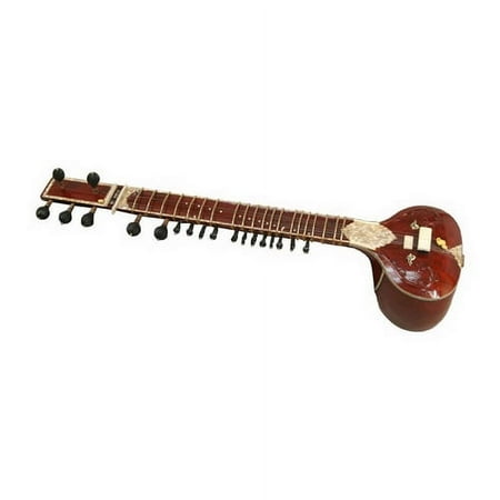 Mid-East Sitar, Standard, Single Toomba, Burgundy