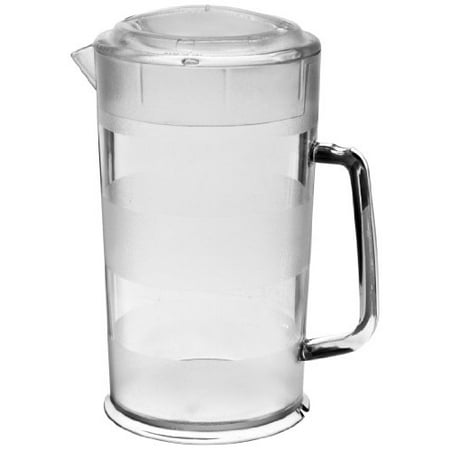 - Cambro PC64CW 64 oz Capacity, Camwear Clear Polycarbonate Covered Pitcher