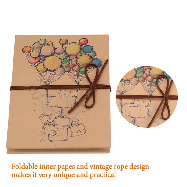 Álbum De Recortes, Cubierta De Globo, álbum De Recortes Plegable Hecho A Mano, álbum De Bricolaje, Recuerdos De álbum De Recortes, álbum De Recortes Para Regalo De ANGGREK Otros